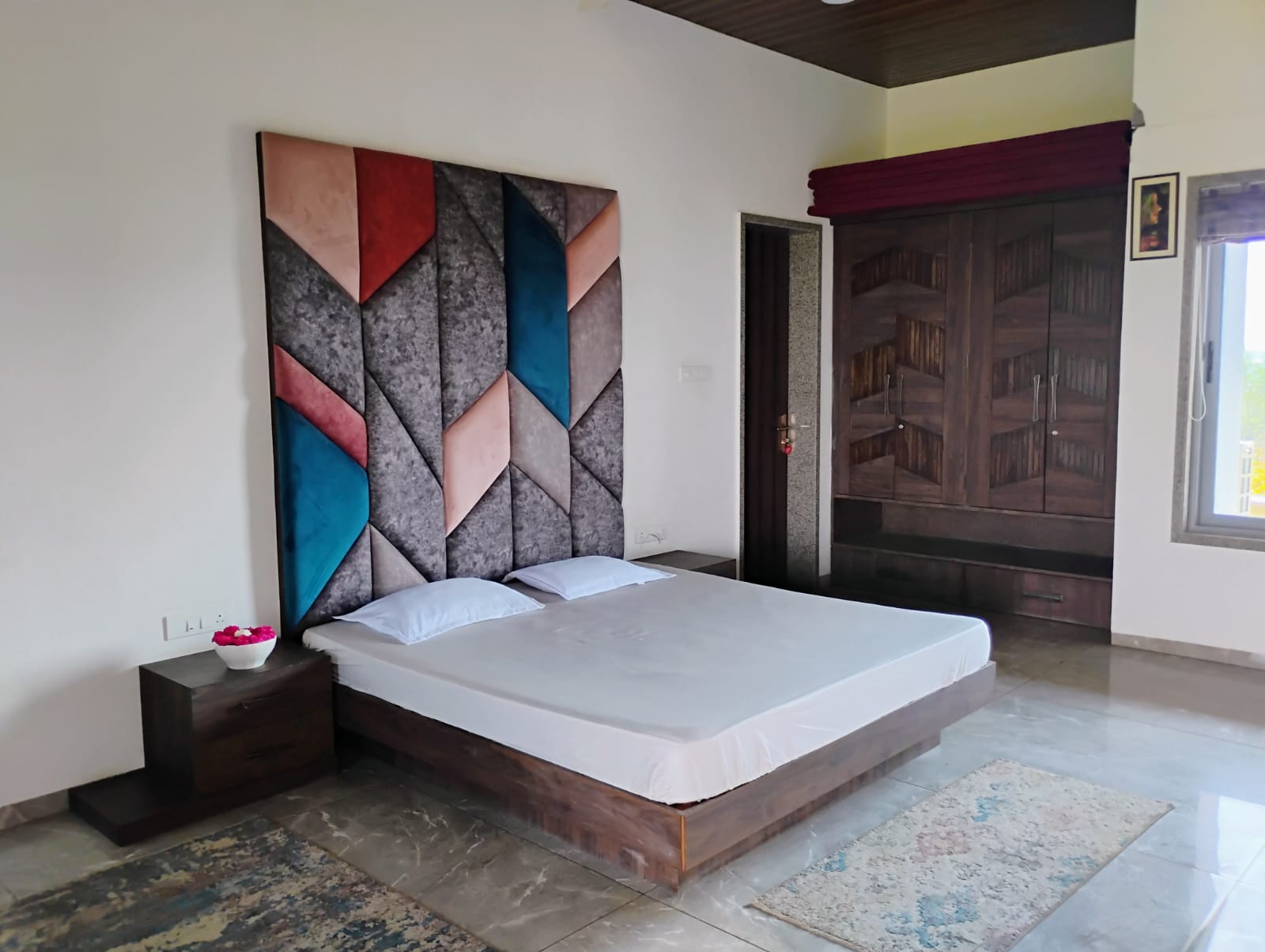 Bedroom with view